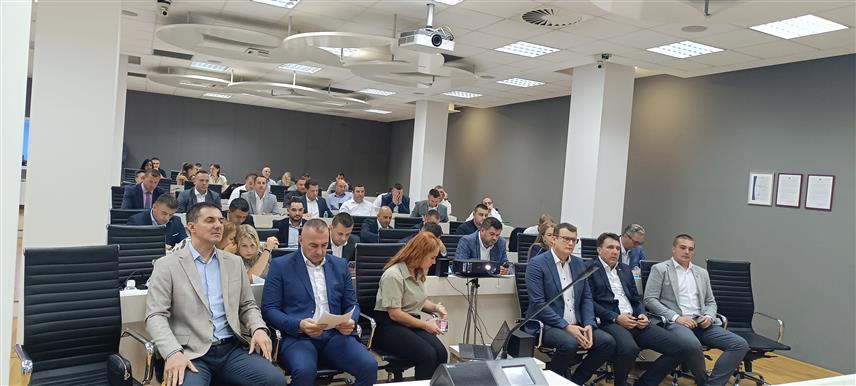 ИСТОЧНО САРАЈЕВО, 21. АВГУСТА /СРНА/ – Сједница Скупштине града Источно Сарајево.	