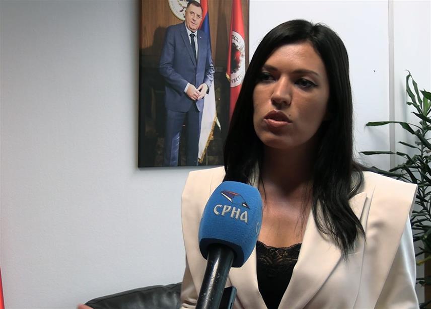 САРАЈЕВО, 11. СЕПТЕМБРА /СРНА/ - Шеф Клуба посланика СНСД-а у Представничком дому Парламентарне скупштине БиХ Сања Вулић.