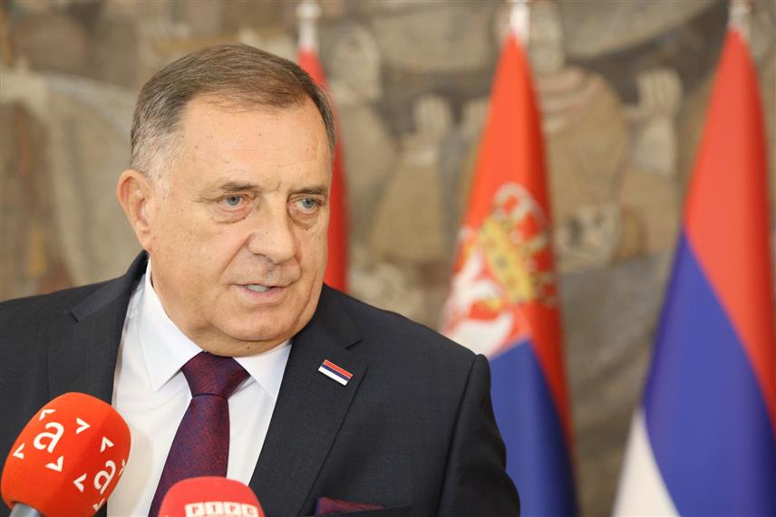 БЕОГРАД, 20. СЕПТЕМБРА/СРНА/ - Предсједник Републике Српске Милорад Додик./Фото - Борислав Здриња/