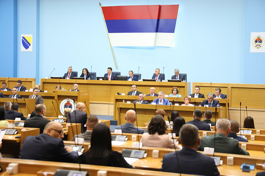 БАЊАЛУКА, 2. СЕПТЕМБРА /СРНА/ - Посебна сједница Народне скупштине Републике Српске. /Фото - Борислав Здриња/