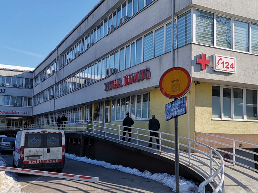 ДОБОЈ, 12. ЈАНУАРА /СРНА/ - Служба хитне помоћи добојског Дома здравља.