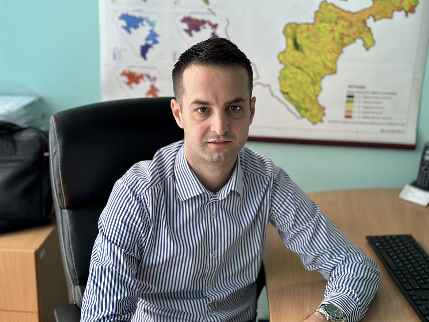 ЗВОРНИК, 12. ЈАНУАРА /СРНА/ - Замјеник директора Геолошког завода Републике Српске Цвјетко Сандић.