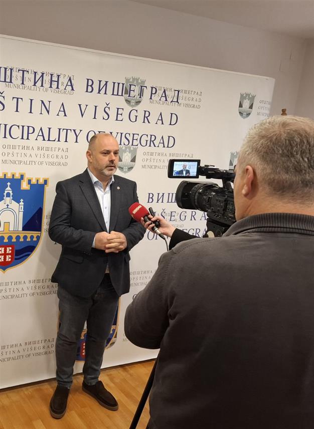 ВИШЕГРАД, 13. ЈАНУАРА /СРНА/ - Начелник општине Младен Ђуревић.