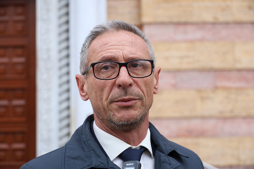 БАЊАЛУКА, 19. ЈАНУАРА /СРНА/ - Министар рада и борачко-инвалидске заштите Републике Српске Радан Остојић. /ФОТО Борислав Здриња/