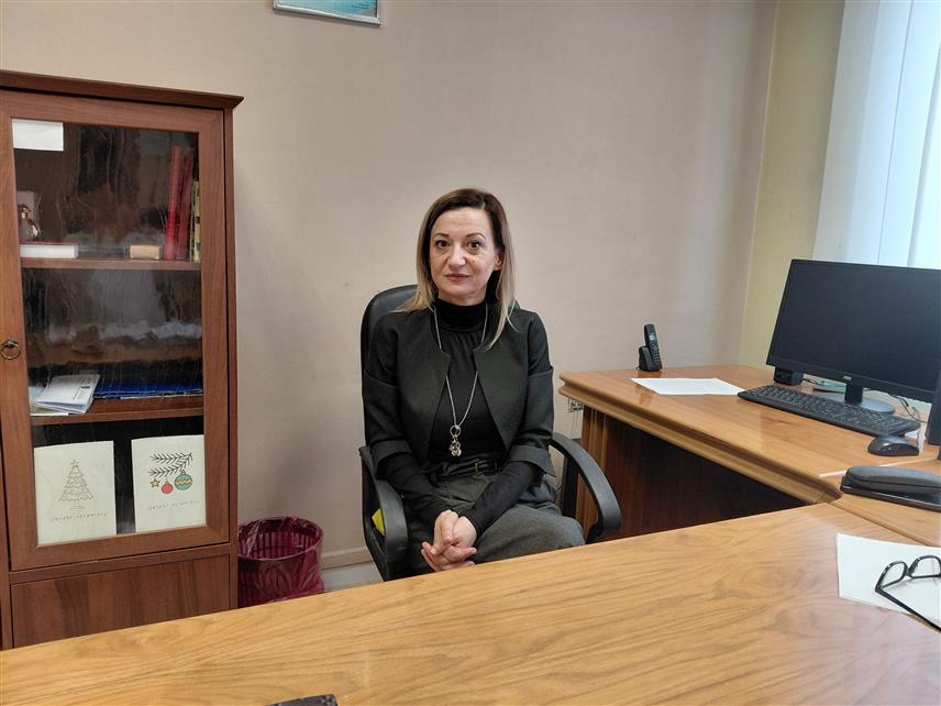 БАЊАЛУКА, 1. ЈАНУАРА /СРНА/ - Директор Специјалне библиотеке за слијепа и слабовида лица Републике Српске Мирела Шарић.