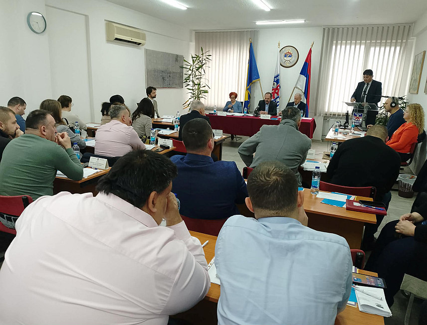 НОВИ ГРАД, 29. ЈАНУАРА /СРНА/ - Сједница Скупштине општине Нови Град.