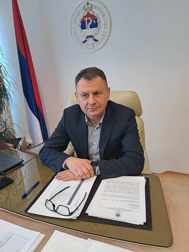 БАЊАЛУКА, 30. ЈАНУАРА /СРНА/ - Министар привреде и предузетништва Републике Српске Раденко Бубић.