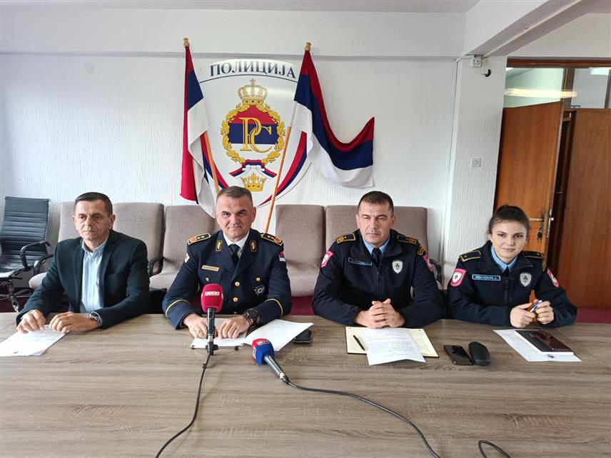 ЗВОРНИК, 13. ОКТОБРА /СРНА/ - Полицијска управа Зворник - конференција за новинаре.