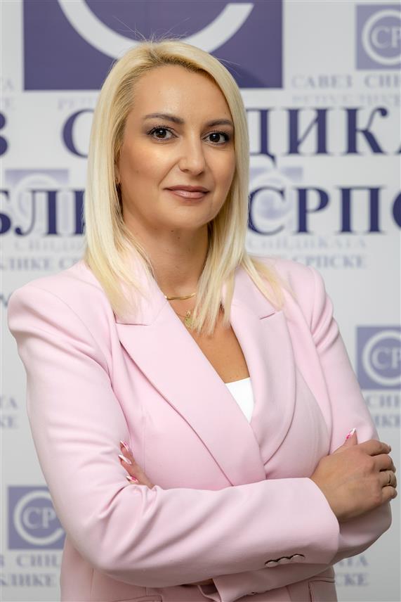 БАЊАЛУКА, 30. ОКТОБРА /СРНА/ - Стручни сарадник за заштиту и здравље на раду у Савезу синдиката Александра Јакшић.