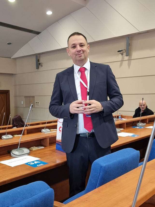 БАЊАЛУКА, 10. ФЕБРУАРА /СРНА/ - Члан Главног одбора СПС-а Бојан Ћосић.