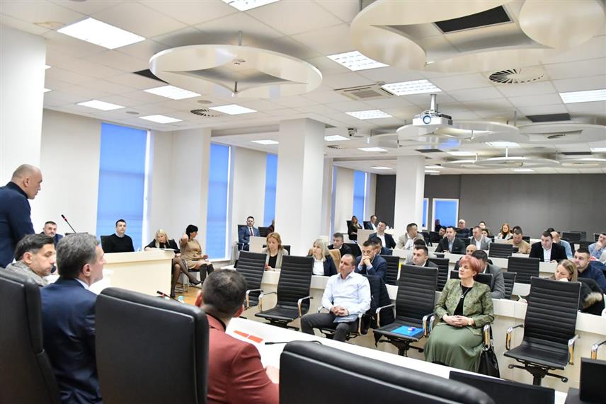 САРАЈЕВО, 18. ФЕБРУАРА /СРНА/ - Скупштина града Источно Сарајево.