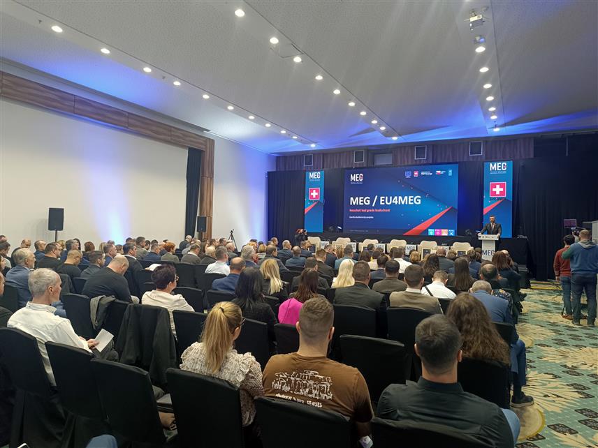 САРАЈЕВО, 18. ФЕБРУАРА /СРНА/ - Завршна конференција Пројекта општинског еколошког управљања /МЕГ два/, који спроводи УНДП у БиХ, одржана данас у Сарајеву.