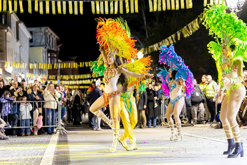 ХЕРЦЕГ НОВИ, 22. ФЕБРУАРА /СРНА/ - Девети Међународни карневал 57. Празника мимозе окупио је у Херцег Новом више од 600 учесника, саопштили су организатори.