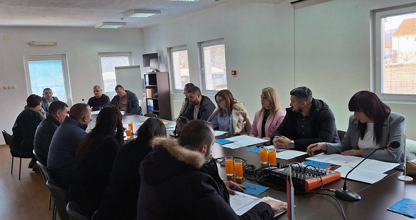 БЕРКОВИЋИ, 24. ФЕБРУАРА /СРНА/ - Сједница Скупштине општине Берковићи.