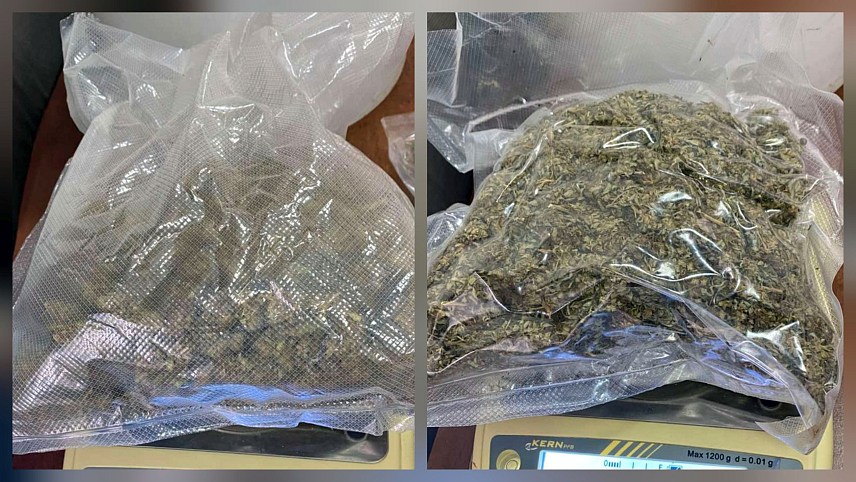 ПРИЈЕДОР, 25. ФЕБРУАРА /СРНА/ - Приједорчани чији су иницијали С.С. ухапшен је јер су полицајци код њега пронашли 374 грама марихуане, двије пушке и 41 метак, саопштено је данас из Полицијске управе Приједор.