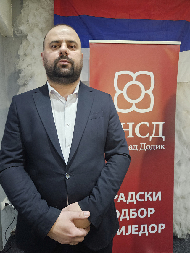 ПРИЈЕДОР, 8. ФЕБРУАРА /СРНА/ - Предсједник приједорског Градског одбора СНСД-а Горан Велаула.