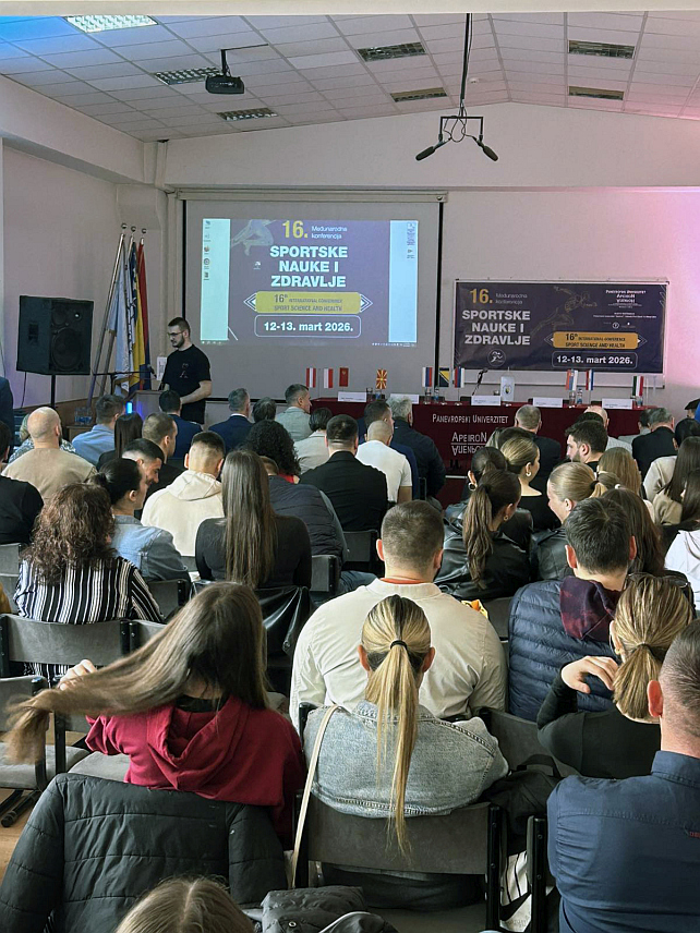 БАЊАЛУКА, 12. МАРТА /СРНА/ - Међународна конференција "Спортске науке и здравље" окупила је у Бањалуци стручњаке из 10 земаља да би указали на важност физичке активности у свим животним периодима јер се све више времена проводи сједећи.