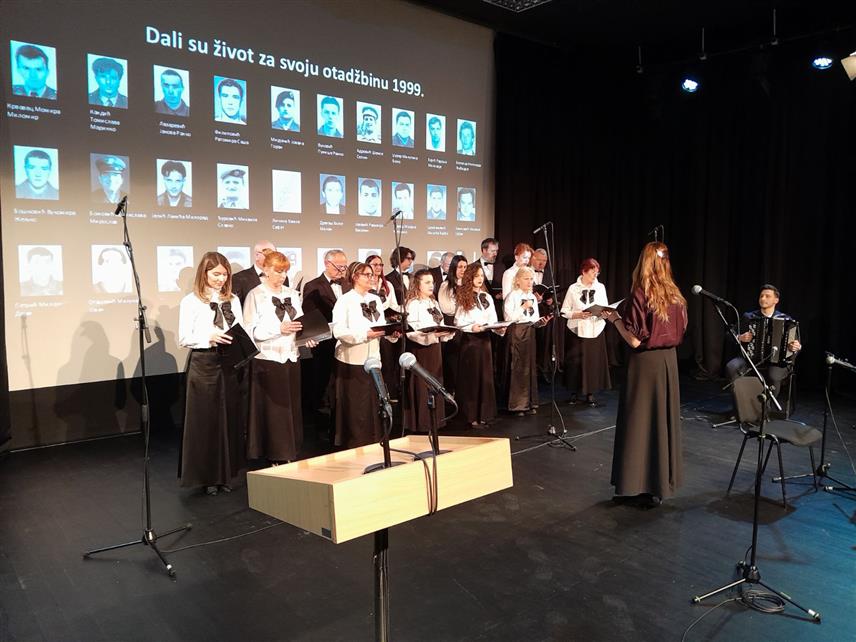 ПОДГОРИЦА, 21. МАРТA /СРНА/ - У Дому културе у Зети вечерас је обиљежено 27 година од одбране војног аеродрома Голубовци од НАТО агресије.