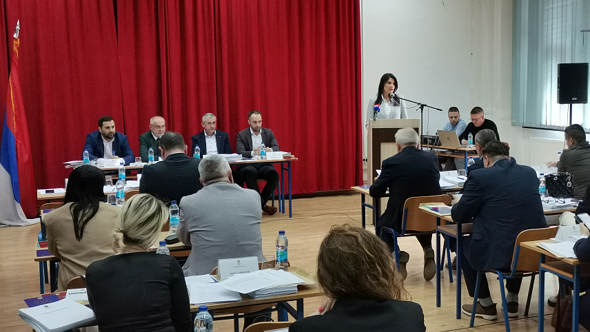 ДОБОЈ, 26. МАРТА /СРНА/ - Сједница Скупштине града Добој.