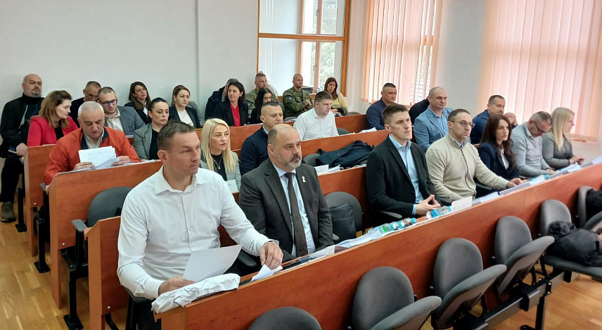 ВИШЕГРАД, 27. МАРТА /СРНА/ - Сједница Скупштине општине Вишеград.