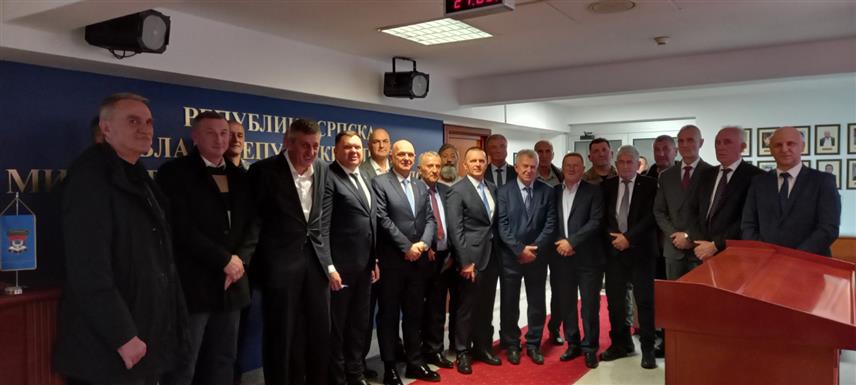 БАЊАЛУКА, 27. МАРТА /СРНА/ - Министар унутрашњих послова Републике Српске Жељко Будимир изјавио на пријему за ратне команданте одреда Специјалне полиције МУП-а Републике Српске.