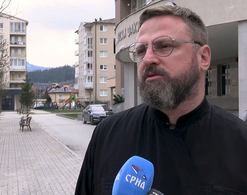 ИСТОЧНО САРАЈЕВО, 30. МАРТА /СРНА/ - Декан Православног богословског факултета у Фочи протојереј-ставрофор Дарко Ђого.