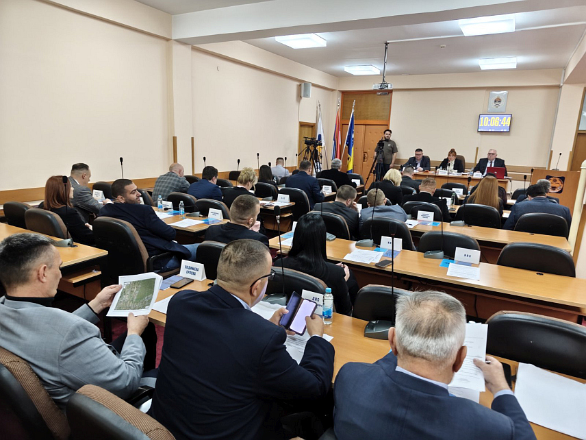 ГРАДИШКА, 31. МАРТА /СРНА/ - Сједница Скупштине града Градишка.