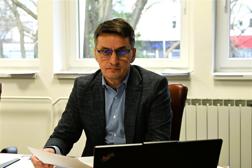 ДОБОЈ, 9. МАРТА /СРНА/ - Вршилац дужности генералног директора "Жељезница Републике Српске" Драган Зеленковић.