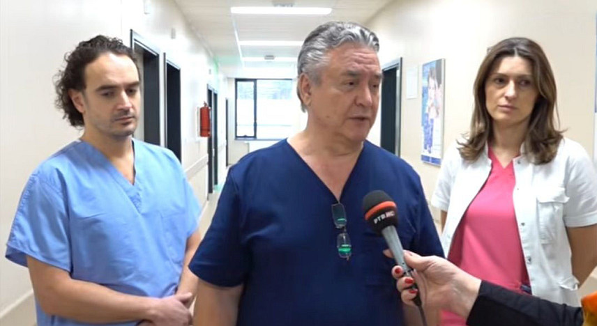 ИСТОЧНО САРАЈЕВО, 9. МАРТА /СРНА/ - У Болници "Србија" у Источном Сарајеву први пут је урађена лапароскопски асистирана вагинална хистеректомија код пацијенткиње која је имала пролапс материце и стрес инкотиненцију.