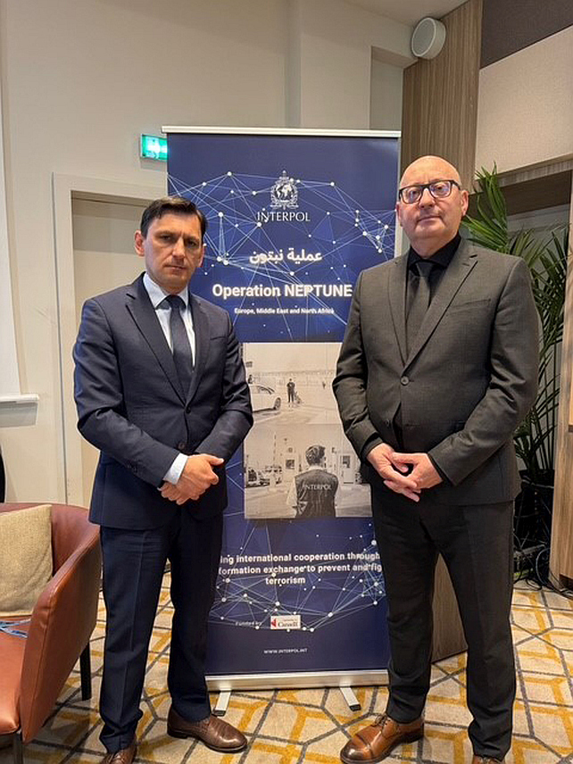 САРАЈЕВО/НИЦА, 15. АПРИЛА /СРНА/ - Директор Граничне полиције БиХ Мирко Купрешаковић учествује на Предоперативном састанку Операције "Нептун осам" у Ници.