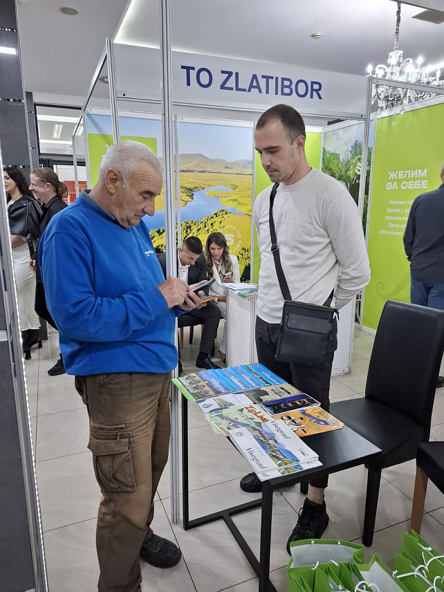 ВИШЕГРАД / БИЈЕЉИНА, 16. АПРИЛА /СРНА/ – Туристичка организација општине Вишеград представља туристичку понуду на Међународном сајму туризма и гастрокултуре који је данас отворен у Бијељини, а посјетиоци имају прилику да се упознају о културно-историјским знаменитостима и природним љепотама овог краја.