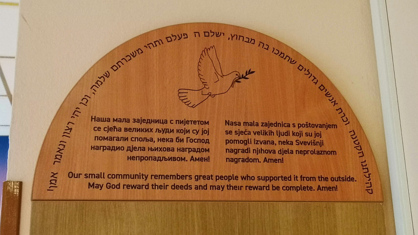 ДОБОЈ, 1. АПРИЛА /СРНА/ - Јеврејска општина у Добоју организовала је вечерас прославу Песаха - јеврејског празника који симболизује слободу.