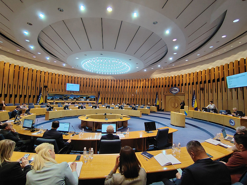 САРАЈЕВО, 20. АПРИЛА /СРНА/ - Сједница Дома народа Парламентарне скупштине БиХ.