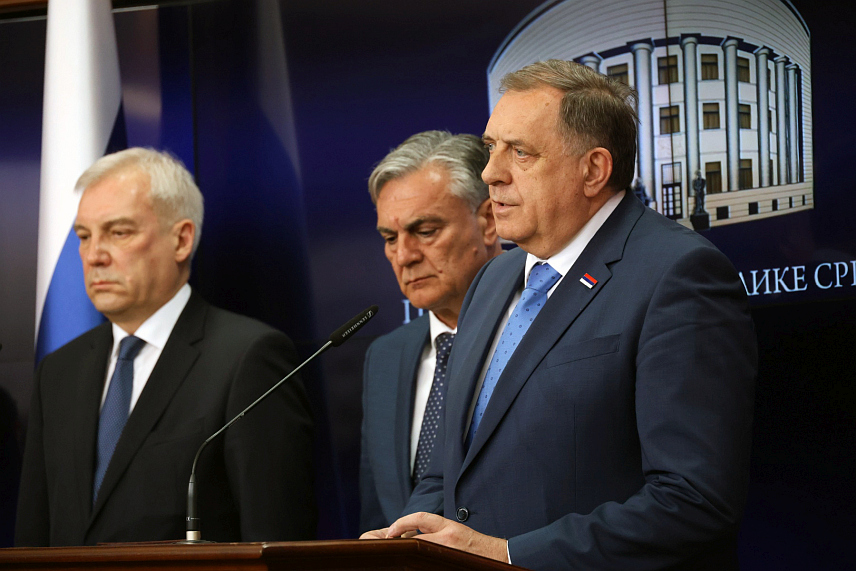 БАЊАЛУКА, 21. АПРИЛА /СРНА/ - Предсједник СНСД-а Милорад Додик истакао је да је увијек угодан сусрет са представницима Руске Федерације зато што је то разговор, а не неки ултиматум, те навео да су увијек руски званичници исказивали уважавање позиције и покушавали да помогну, а никада да намећу.