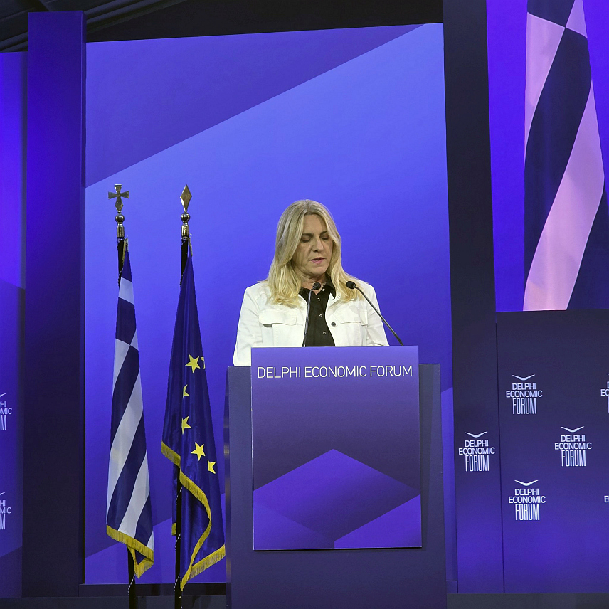 ДЕЛФИ, 22. АПРИЛА /СРНА/ - Српски члан Предсједништва БиХ Жељка Цвијановић истакла је да се државе, друштва и вишенационалне заједнице не могу трајно градити путем принуде, зависности или спољног инжењеринга, већ искључиво на легитимности, унутрашњем договору и међусобном поштовању.