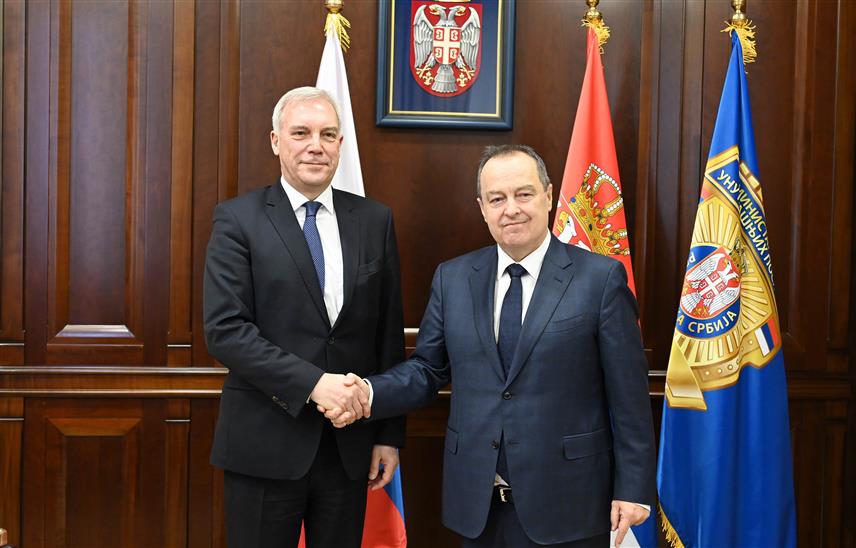 БЕОГРАД, 23. АПРИЛА /СРНА/ - Потпредсједник Владе Србије Ивица Дачић састао се данас у Београду са замјеником руског министра спољних послова Александром Грушком.