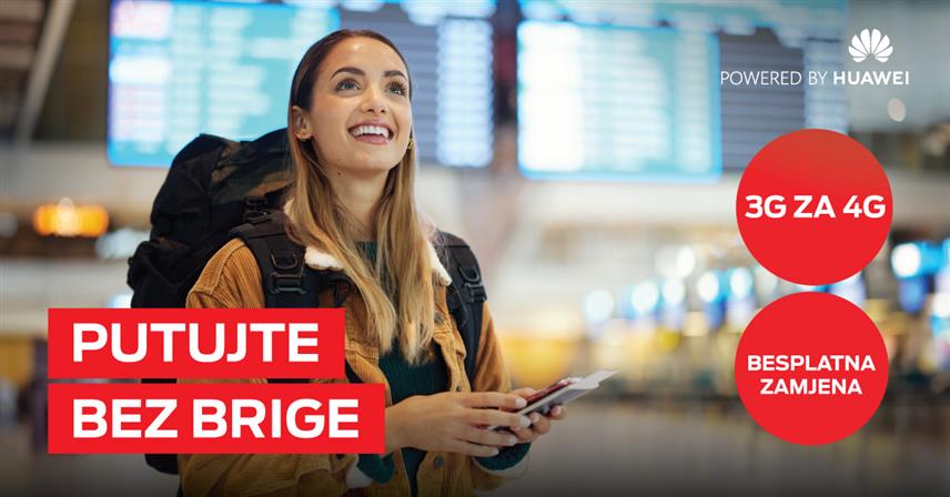 БАЊАЛУКА, 27. АПРИЛА /СРНА/ - Компанија "М:тел" савјетује грађанима да прије путовања, викенд одмора и љетних авантура провјере да ли и даље користе стару три ге СИМ картицу, јер три ге мрежа у многим државама више није доступна.