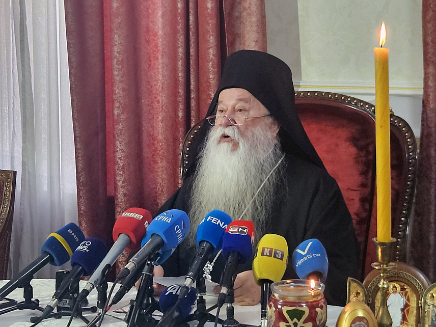 САРАЈЕВО, 8. АПРИЛА /СРНА/ - Његово високопреосвештенство митрополит дабробосански Хризостом.