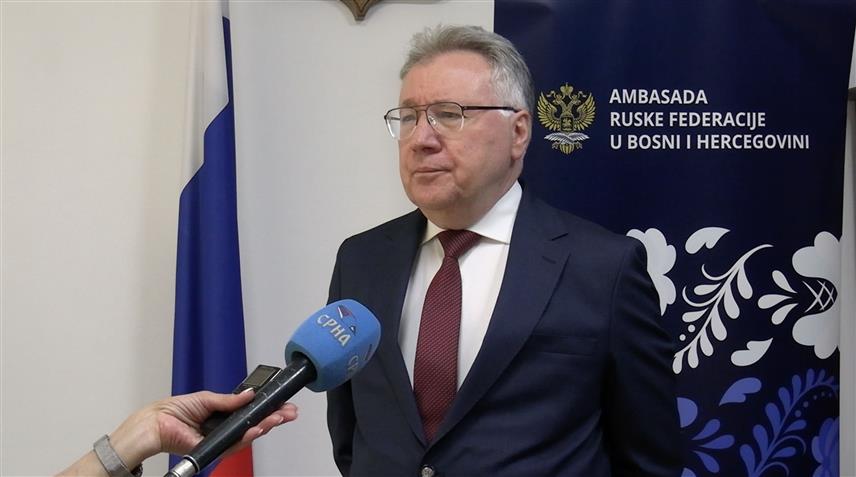 САРАЈЕВО, 12. МАЈА /СРНА/ - Амбасадор Руске Федерације у БиХ Игор Калабухов.