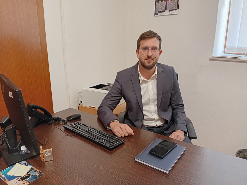 ТРЕБИЊЕ, 1. МАЈА /СРНА/ - Члан радног тима за уређење Старог града у Требињу Божо Морић.