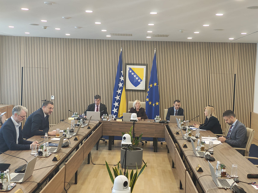 САРАЈЕВО, 21. МАЈА /СРНА/ - Сједница Савјета министара у сарајеву.