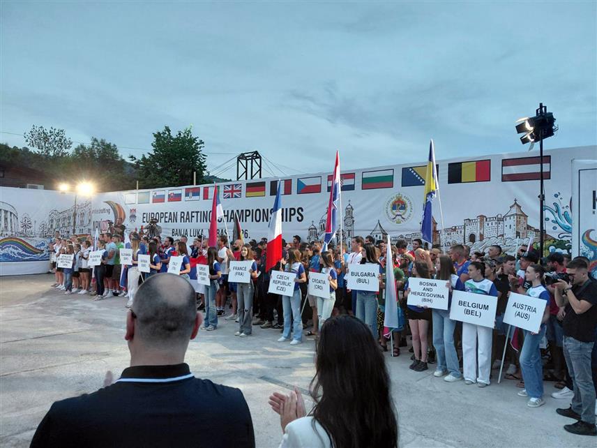 БАЊАЛУКА, 27. МАЈА /СРНА/ - Отворено Европско првенство у рафтингу "Бањалука-Врбас 2026".