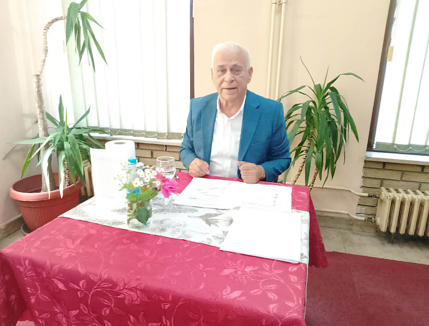 НОВИ ГРАД, 29. МАЈА /СРНА/ - Предсједник Удружења пензионера Нови Град Недељко Згоњанин .