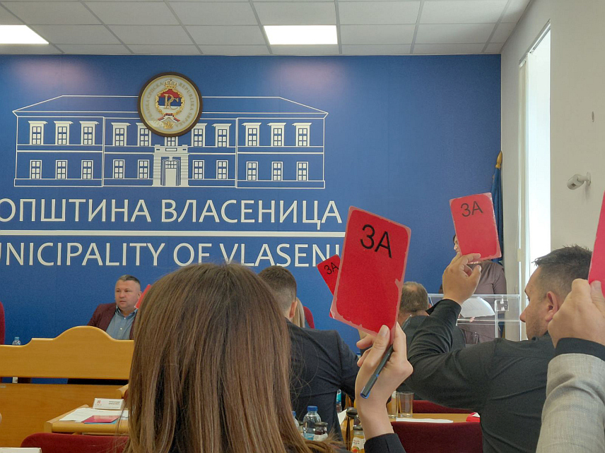 ВЛАСЕНИЦА, 4. МАЈА /СРНА/ - Сједница Скупштине општине Власеница.