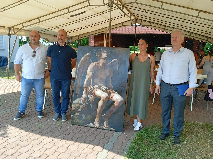 СРБАЦ, 2. ЈУЛА /СРНА/ - У оквиру 43. сазива Међународне ликовно-еколошке колоније "Бардача-Србац 2026" у Tренинг центру Природно-математичког факултета у Бардачи бораве 34 умјетника из 13 земаља свијета.