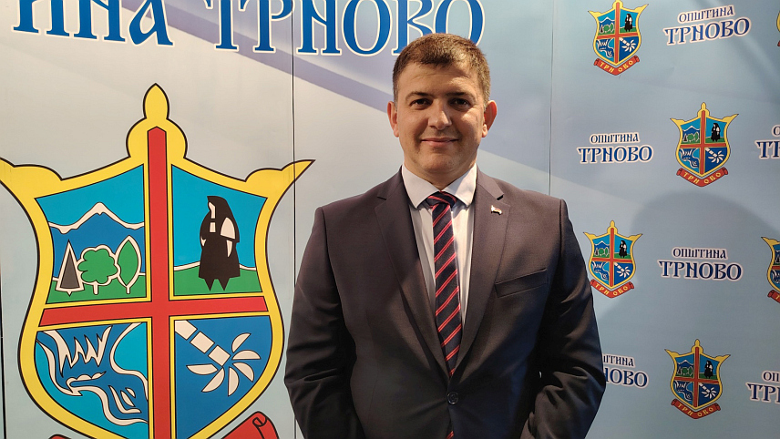 ТРНОВО, 9. ЈУЛА /СРНА/ - Начелник општине Трново Мирослав Бјелица.
