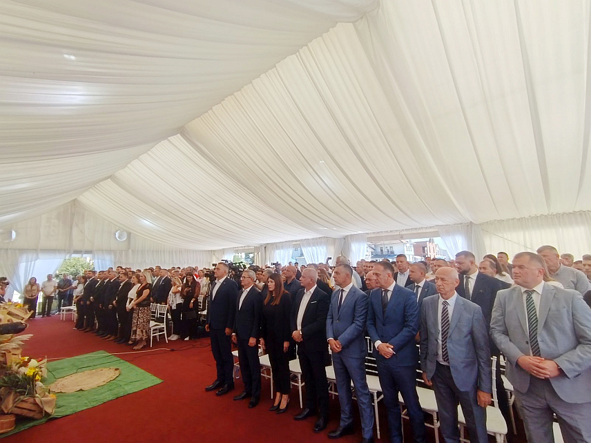 БИЈЕЉИНА, 18. СЕПТЕМБРА /СРНА/ - Отварања Међународног сајма пољопривреде, лова и риболова "Интерагро" у Бијељини.
