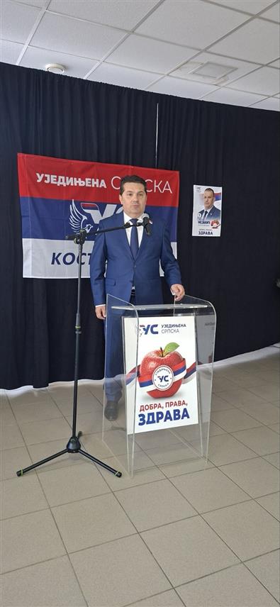 КОСTАЈНИЦА, 22. СЕПTЕМБРА /СРНА/ - Предсједник Уједињене Српске Ненад Стевандић рекао је на предизборном скупу у Костајници да се мора задржати национална политика која чува ресурсе и институције Републике Српске.