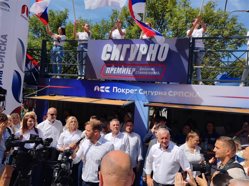 БАЊАЛУКА, 4. СЕПТЕМБРА /СРНА/ - Предсједник Покрета "Сигурна Српска" /ПСС/ Драшко Станивуковић рекао је данас да је све што је обећао до сада претворено у дјело и резултат.