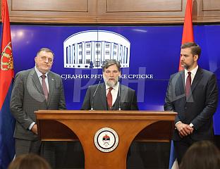 REPUBLIKA SRPSKA INSISTS ONLY ON RESPECT FOR LAW